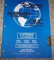 1999 Johnson Evinrude 5 & 6 HP 4 Stroke Models Parts Catalog