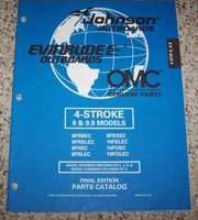 1999 Johnson Evinrude 8 & 9.9 HP 4 Stroke Models Parts Catalog