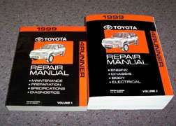 1999 Toyota 4Runner Service Repair Manual