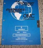1999 Johnson Evinrude 5 HP Models Parts Catalog