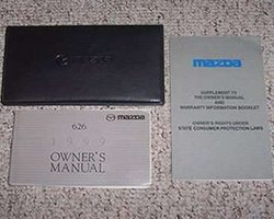 1999 Mazda 626 Owner's Manual Set