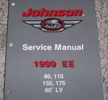 1999 Johnson 90, 115, 150 & 175 HP 60 LV Models Service Manual
