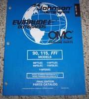 1999 Johnson Evinrude 90 & 115 FFI Models Parts Catalog