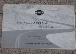 1999 Nissan Altima Owner's Manual