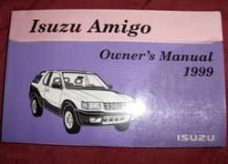 1999 Isuzu Amigo Owner's Manual