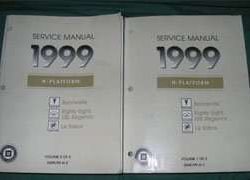 1999 Oldsmobile Eighty Eight, LSS & Regency Service Manual