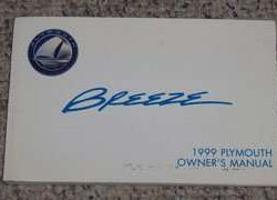 1999 Plymouth Breeze Owner's Manual