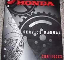 1999 Honda CBR1100XX Motorcycle Shop Service Manual