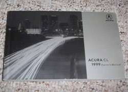 1999 Acura CL Owner's Manual