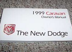 1999 Dodge Caravan & Grand Caravan Owner's Manual