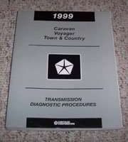 1999 Plymouth Voyager Transmission Diagnostic Procedures Manual