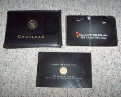 1999 Cadillac Catera Owner's Manual Set
