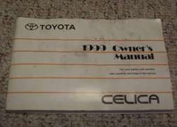 1999 Toyota Celica Owner's Manual
