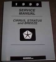 1999 Chrysler Cirrus Service Manual