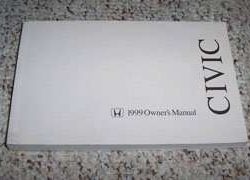 1999 Honda Civic Coupe Owner's Manual