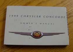 1999 Chrysler Concorde Owner's Manual