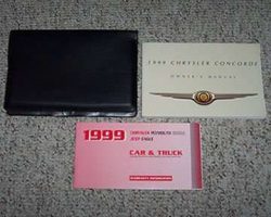 1999 Chrysler Concorde Owner's Manual Set