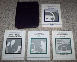 1999 Ford Contour Owner's Manual Set