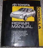 1999 Toyota Corolla Service Repair Manual