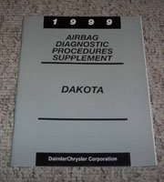 1999 Dodge Dakota Airbag Diagnostic Procedures Supplement