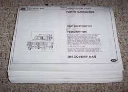 1999 Land Rover Discovery Parts Catalog