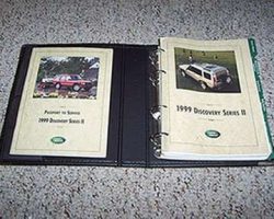 1999 Land Rover Discovery II Owner's Manual Set