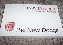 1999 Dodge Durango Owner's Manual