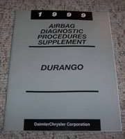1999 Dodge Durango Airbag Diagnostic Procedures Supplement