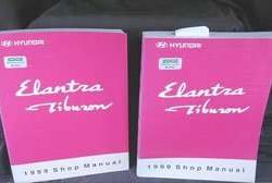 1999 Hyundai Elantra & Tiburon Service Manual