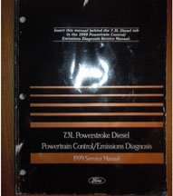 1999 Ford F-350 Truck 7.3L Diesel Powertrain Control & Emissions Diagnosis Service Manual