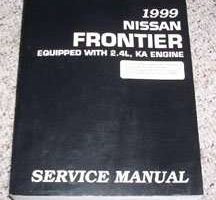 1999 Nissan Frontier 2.4L KA Engine Service Manual