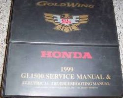 1999 Honda Gold Wing GL1500 Service & Electrical Troubleshooting Manual