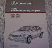 1999 Lexus GS400 & GS300 Electrical Wiring Diagram Manual