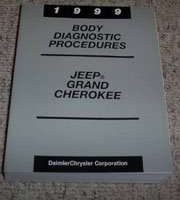 1999 Jeep Grand Cherokee Body Diagnostic Procedures Manual