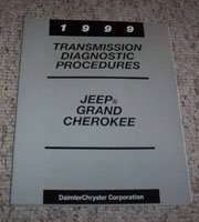 1999 Jeep Grand Cherokee Transmission Diagnostic Procedures Manual