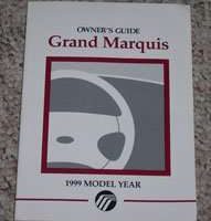 1999 Mercury Grand Marquis Owner's Manual