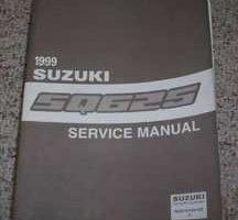 1999 Suzuki Grand Vitara SQ625 Service Manual