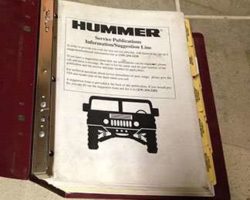 1999 Hummer H1 Service Manual