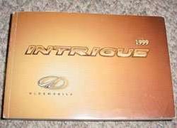 1999 Oldsmobile Intrigue Owner's Manual