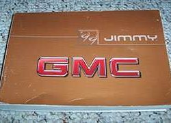 1999 GMC Jimmy Owner's Manual