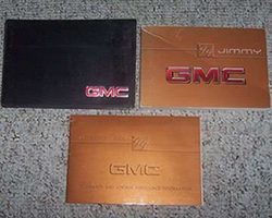 1999 GMC Jimmy Owner's Manual Set