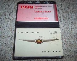 1999 Chrysler LHS Owner's Manual Set