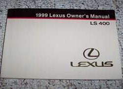 1999 Lexus LS400 Owner's Manual