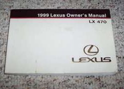 1999 Lexus LX470 Owner's Manual