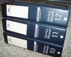 1999 Subaru Legacy & Outback Service Manual Binders