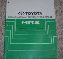 2001 Toyota MR2 Collision Damage Repair Manual