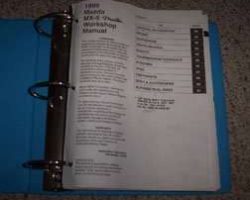 1999 Mazda MX-5 Miata Workshop Service Manual Binder
