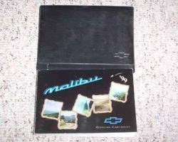 1999 Chevrolet Malibu Owner's Manual Set
