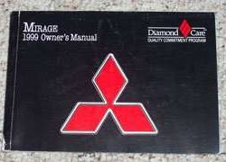 1999 Mitsubishi Mirage Owner's Manual
