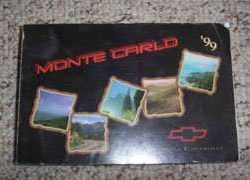1999 Chevrolet Monte Carlo Owner's Manual